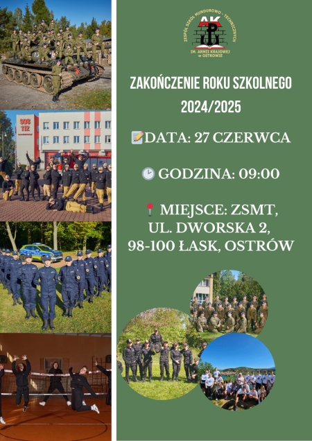 Zakończenie roku szkolnego