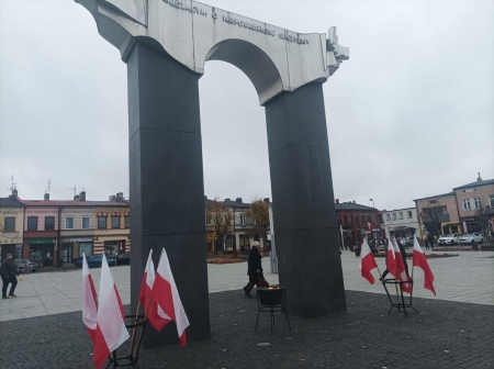 Narodowe Święto Niepodległości w Łasku z udziałem naszych wspaniałych Kadetów. 