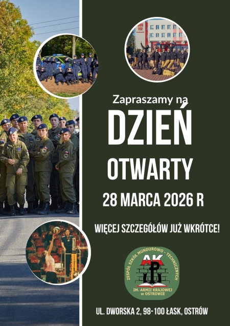 Dzień Otwarty -  28 marca 2026 