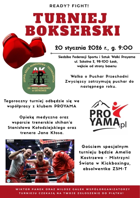 TURNIEJ BOKSERSKI 