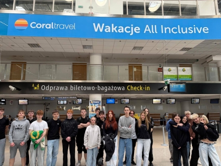 Uczniowie klasy mundurowej z wizytą studyjną w Placówce Straży Granicznej w Łodzi