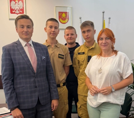 Spotkanie z Wicestarostą Łaskim